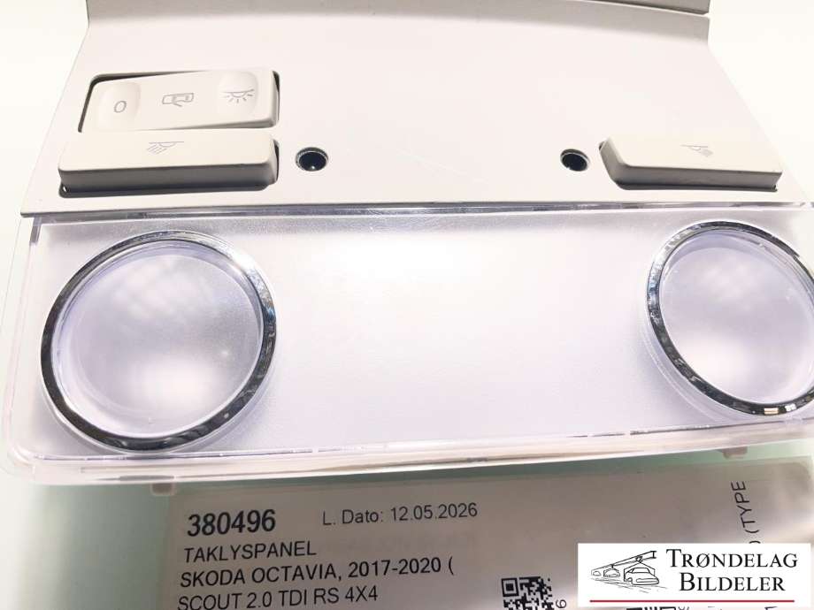 Taklyspanel til Škoda Octavia 2017-2020 (Type III, Fase 2)  (3T0 947 105 M|)