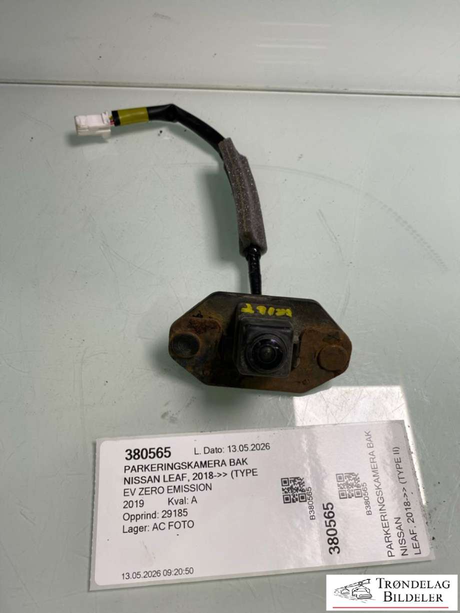 Parkeringskamera bak til Nissan Leaf, 2018-->> (Type II) (284425SA1A)