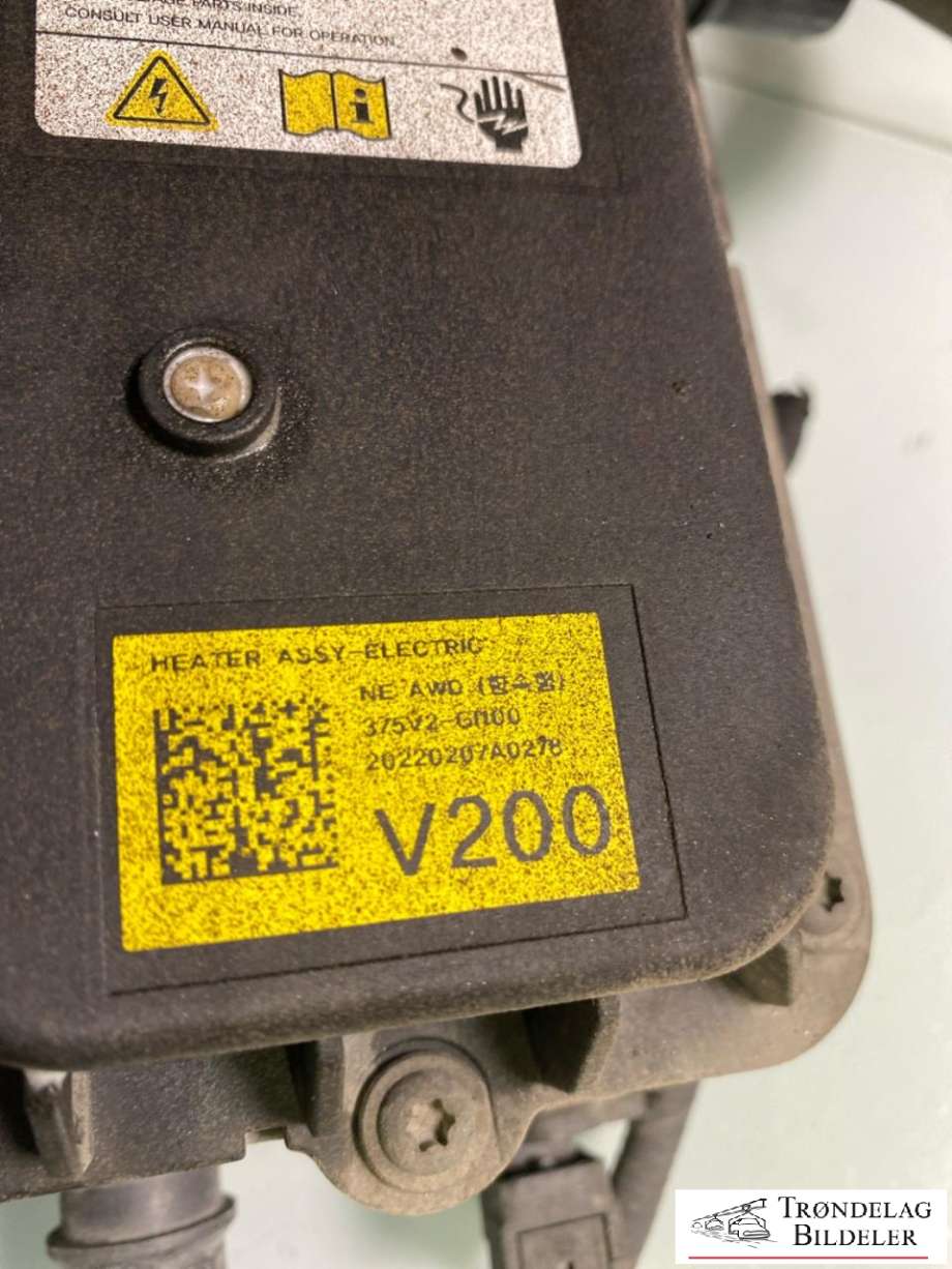 Varmeapparat PTC-heater til Hyundai Ioniq 5 2021-->>  (375V2GI1 00|VANNVARMER|)