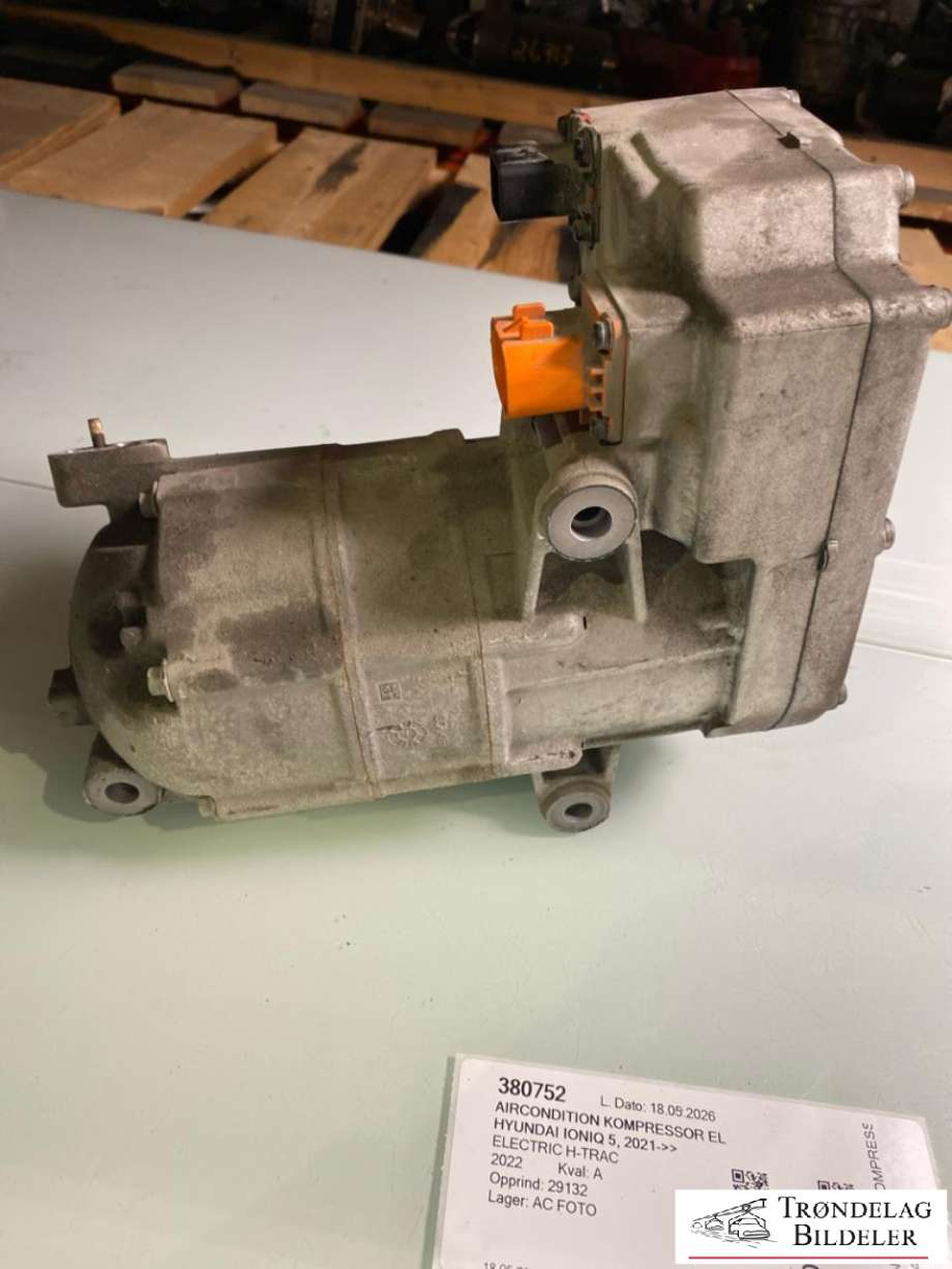 Aircondition kompressor elbil til Hyundai Ioniq 5 2021-->> (97729GI450|)