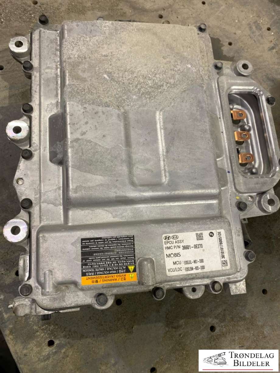 Motor power controller elbil (EPCU/PDM) til Hyundai Kona, 2017-2021 (Type I, Fase 1)  (366010E270)