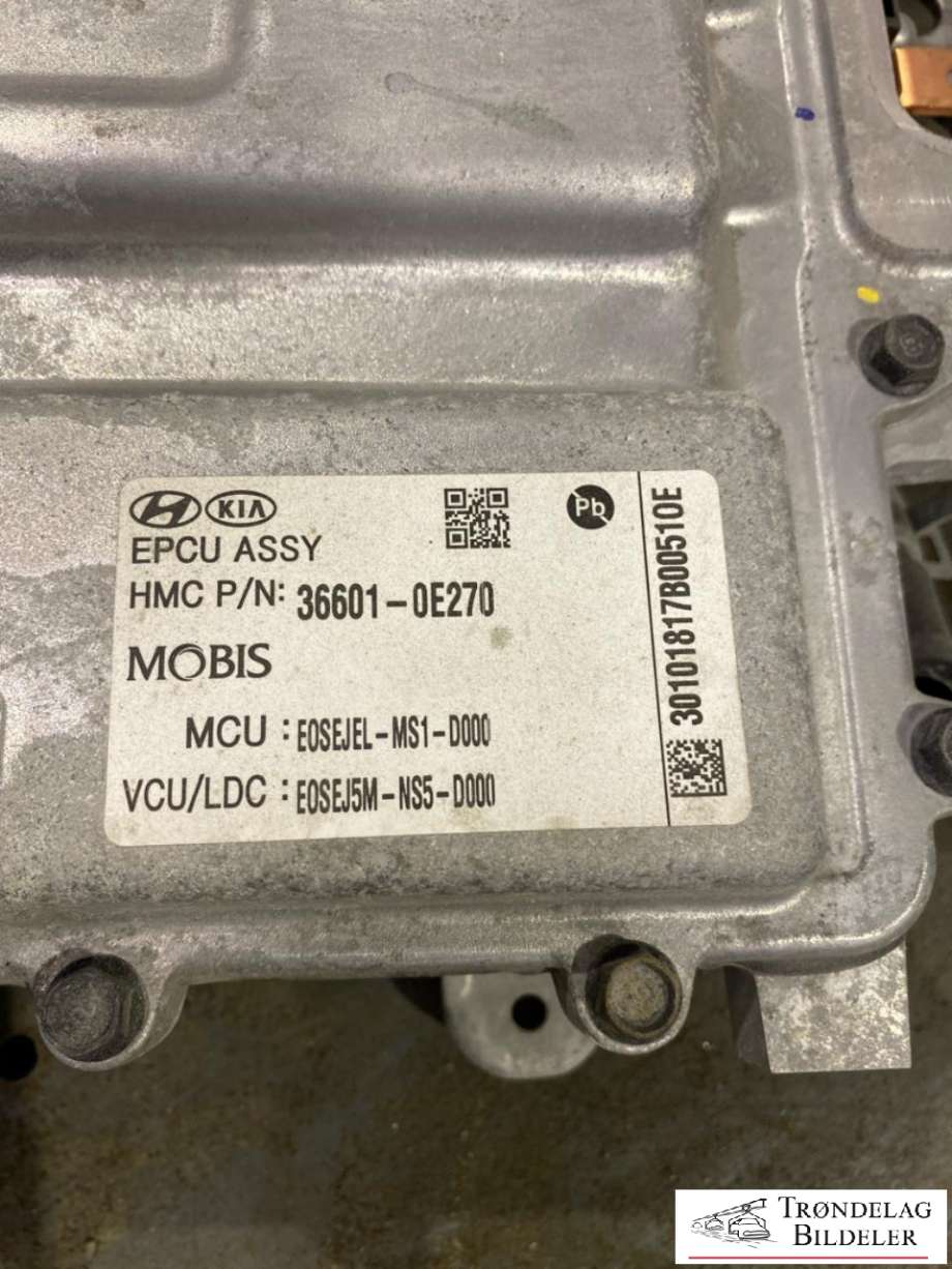 Motor power controller elbil (EPCU/PDM) til Hyundai Kona 2017-2021 (Type I, Fase 1) (366010E270|)