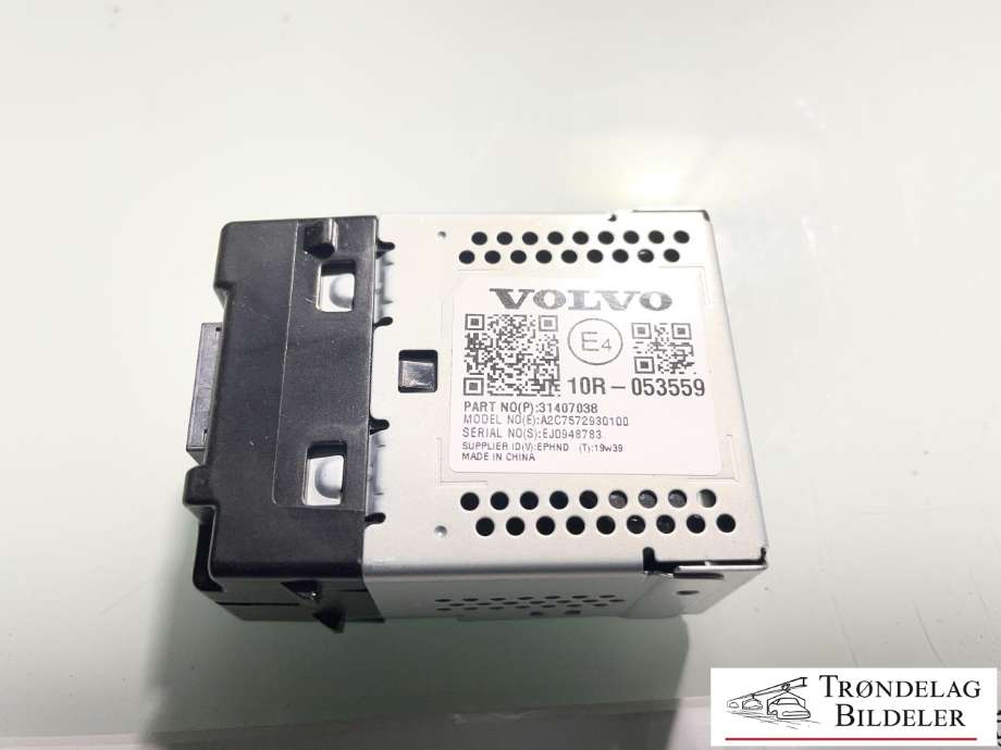Bilstereo diverse til Volvo V60 / V60 CC 2018-->> (Type II)  (31407038|)