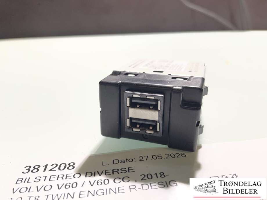 Bilstereo diverse til Volvo V60 / V60 CC 2018-->> (Type II)  (31407038|)
