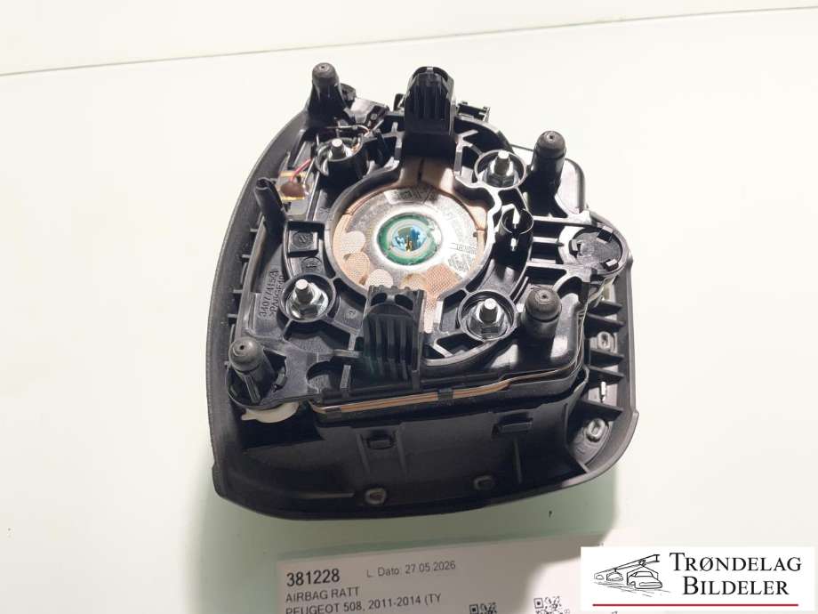 Airbag ratt til Peugeot 508 2011-2014 (Type I, Fase 1) (4112 QG|)