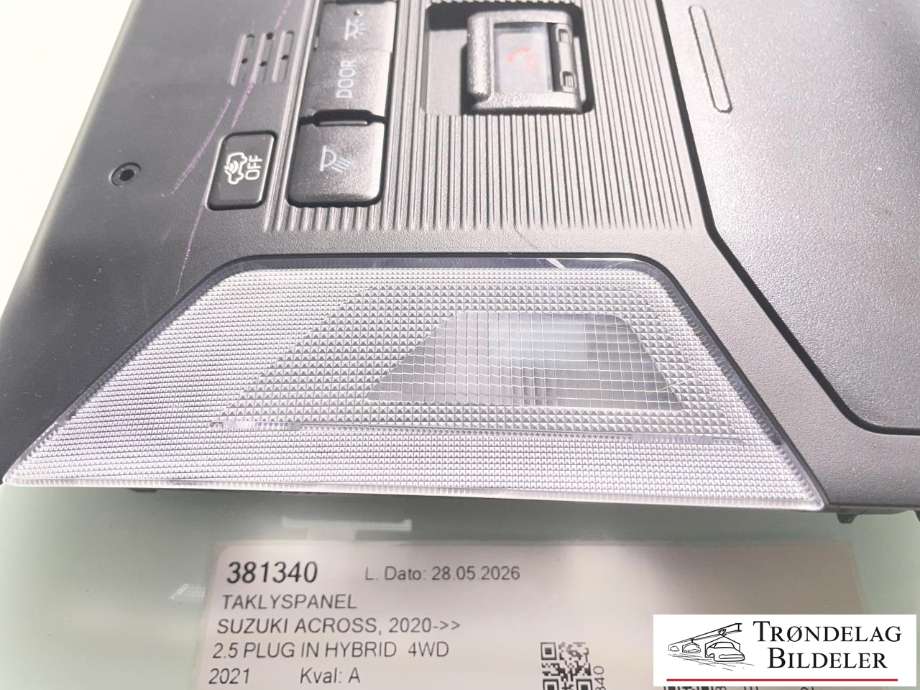 Taklyspanel til Suzuki Across 2020-->>  (T8120-842B8-0C0|)
