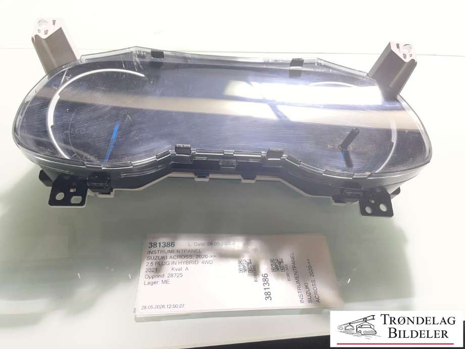 Instrumentpanel til Suzuki Across, 2020-->>  (T8380-04AB0-000)