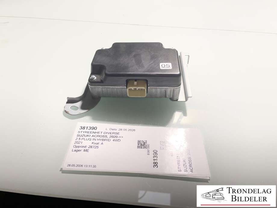 Styreenhet diverse til Suzuki Across, 2020-->>  (T8621-04207-000)