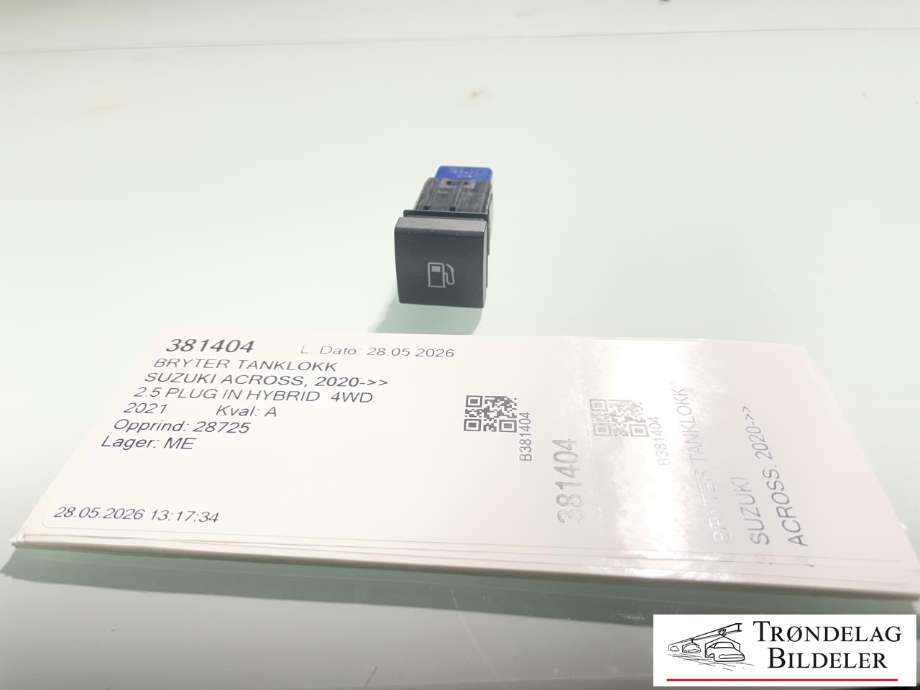 Bryter tanklokk til Suzuki Across, 2020-->>  (T8484-13304-000)