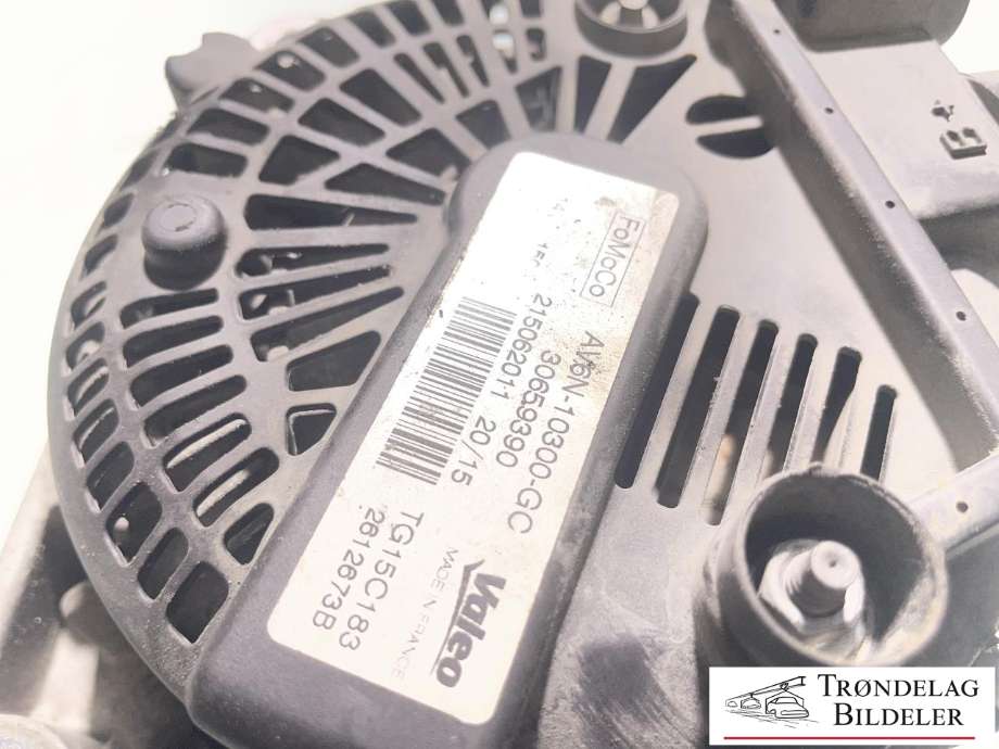 Dynamo diesel til Ford Transit Connect 2013-2018 Type II, Fase 1  (AV6N-10300-GC|30659390|AV6N-10300-GE|2260730|986084230|36012505|31419219|2193121502|31285659|36001117|36001501|AV6N-10300-GB|AV6N-10300-GD|AV6N-10300-MB|AV6N-10300-MD|1506300|1685793|1704769|1707065|1762377|8V21-10300-BB|Y40618300|LRA03470|1857696|2032603|Y666-18-300A|30285659|31266149)