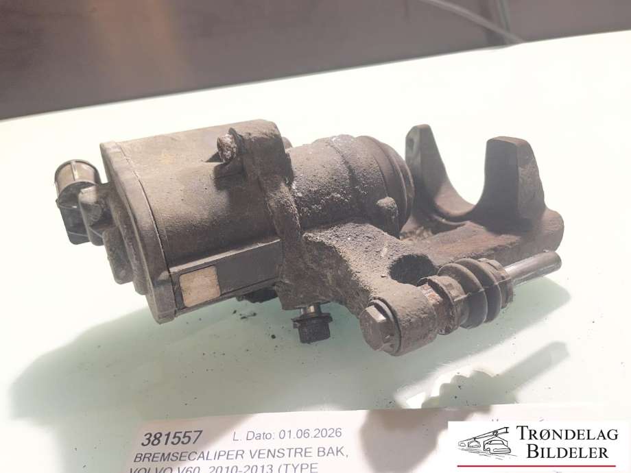 Bremsecaliper venstre bak, elektrisk til Volvo V60 2010-2013 (Type I, Fase 1) (36001382|31262415|36001383)