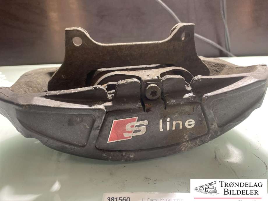 Bremsecaliper høyre foran til Audi A7 2010-2014 (Type I, Fase 1) (4G0 615 124 B|)