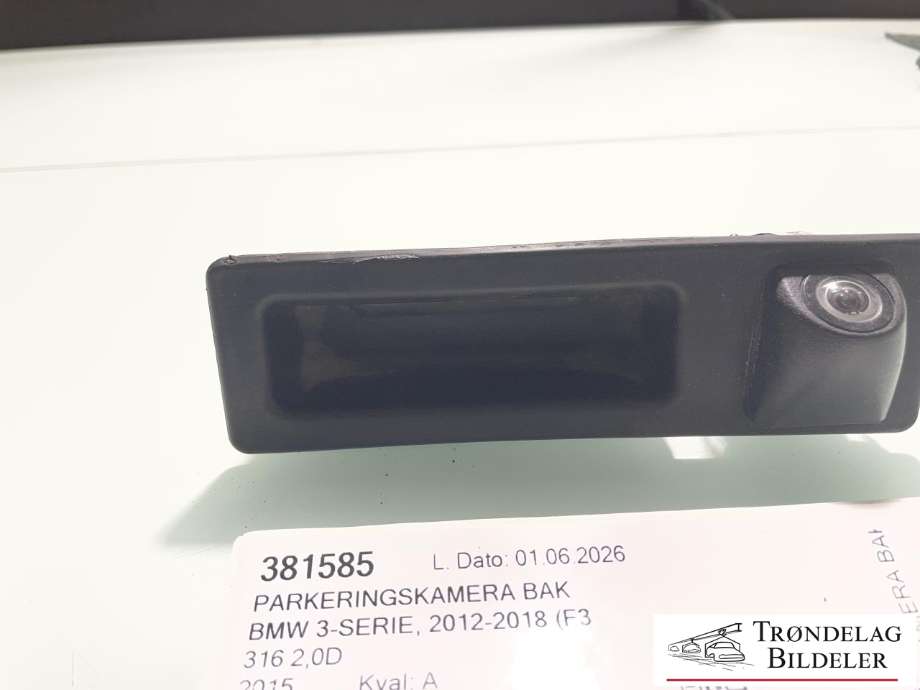 Parkeringskamera bak til BMW 3-Serie 2012-2018 (F30/F31/F34) (F30/F31/F34) (66 53 9 240 351|)
