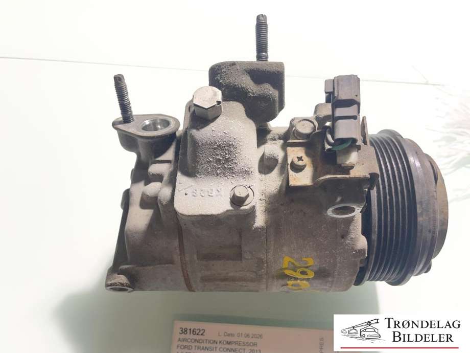 Aircondition kompressor til Ford Transit Connect 2013-2018 Type II, Fase 1 (2069520|F1F1-19D629-HC|2244227|REF1F1-19D629-HC|890419|AV61-19D629-HA|AV61-19D629-HB|F1F1-19D629-HA|F1F1-19D629-HB|1786888|1885702|1928558|2010364)