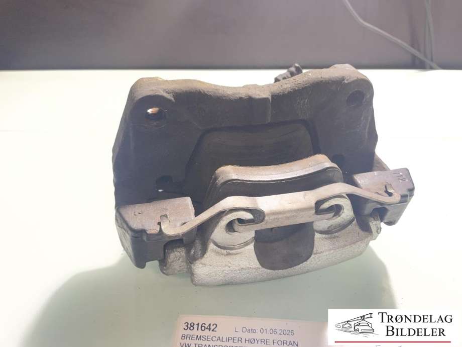Bremsecaliper høyre foran til VW Transporter / Caravelle 2009-2015 (Fase 2) (T5) (T5) (7H0 615 124 A|)