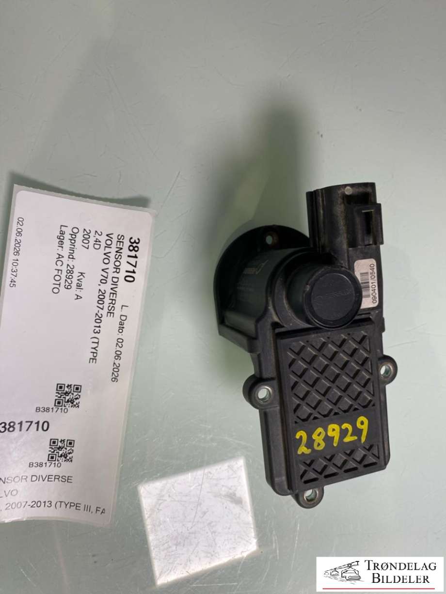Sensor diverse til Volvo V70 2007-2013 (Type III, Fase 1) (31216573|)
