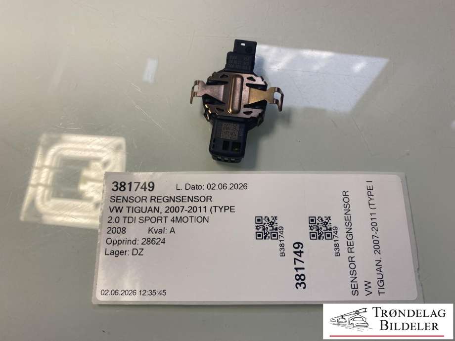 Sensor regnsensor til VW Tiguan 2007-2011 (Type I, Fase 1)  (5Q0955555B|)