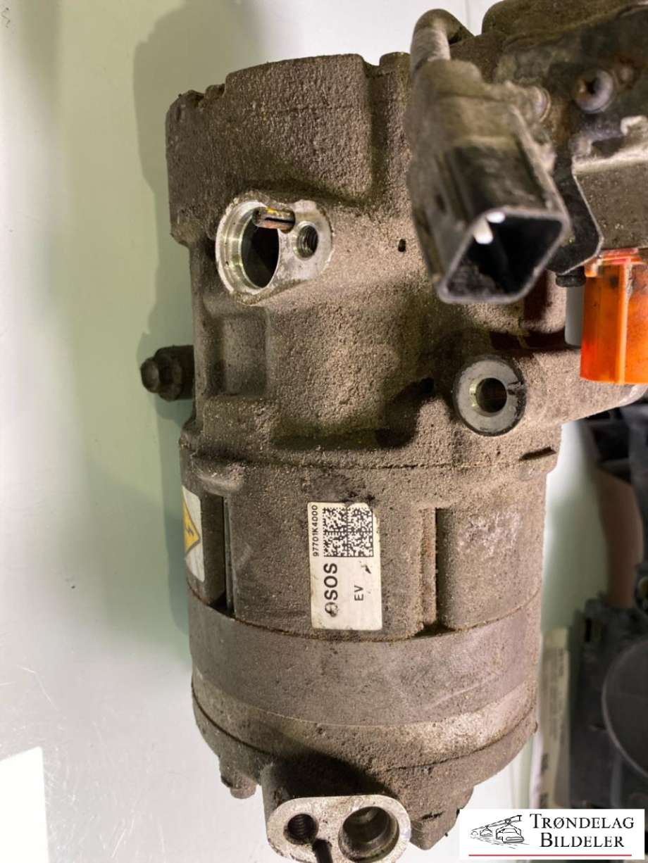 Aircondition kompressor elbil til Hyundai Kona 2017-2021 (Type I, Fase 1) (97701K4000|)