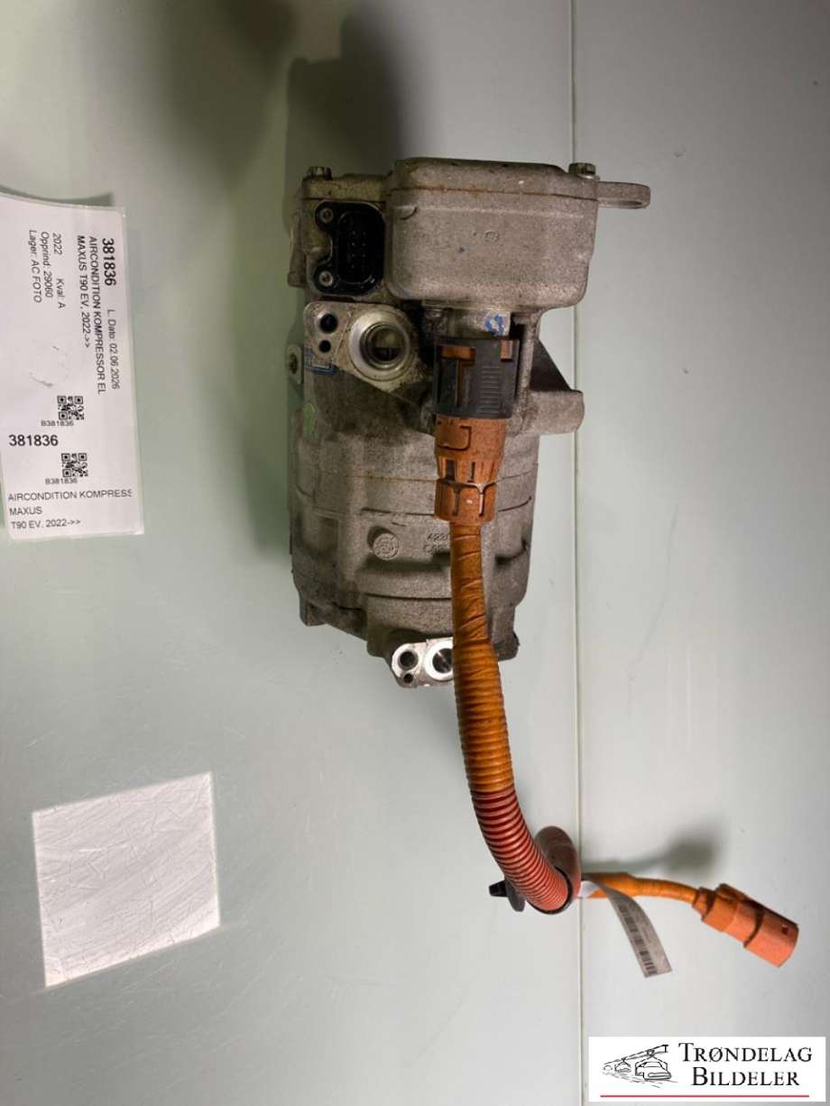Aircondition kompressor elbil til Maxus T90 EV 2022-->> (C00472472|)