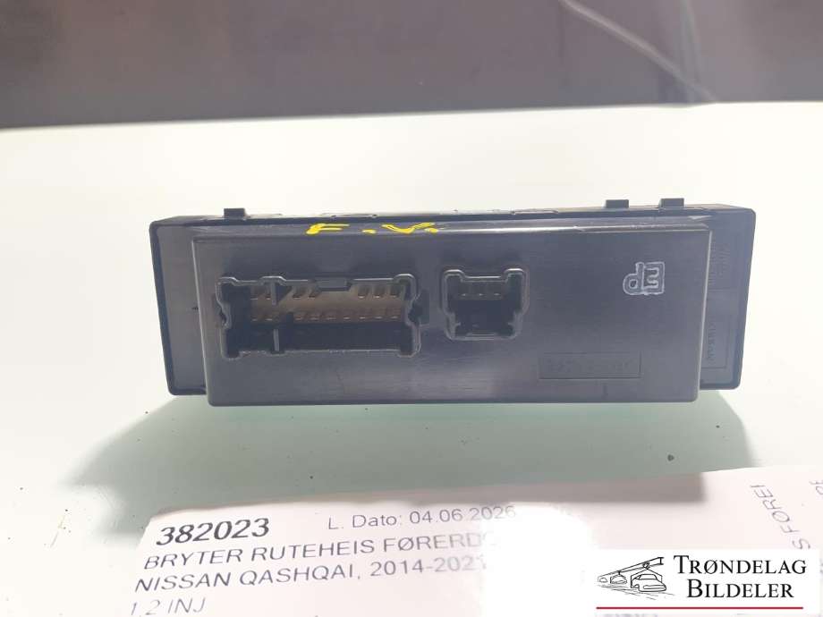 Bryter ruteheis førerdørspanel til Nissan Qashqai 2014-2021 (Type II) (25401-4EA1A|)