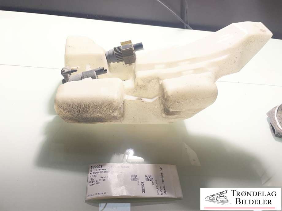 Spylertank til Nissan Qashqai, 2014-2021 (Type II) (289104EM0A)