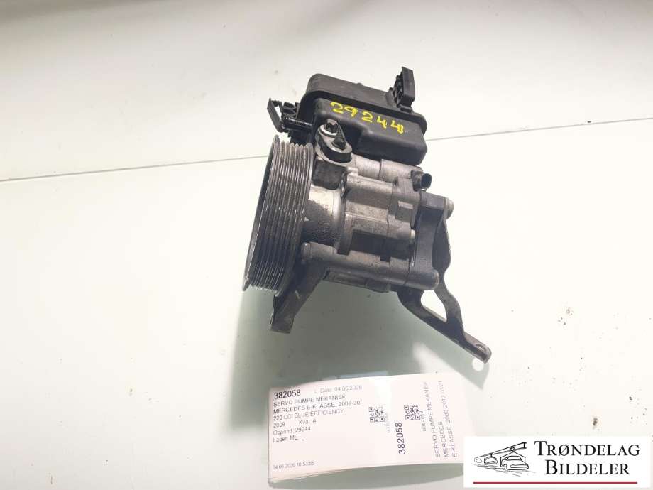 Servo pumpe mekanisk til Mercedes E-Klasse, 2009-2013 (Fase 1) (W212) (W212) (A0064664701|A0064664601)