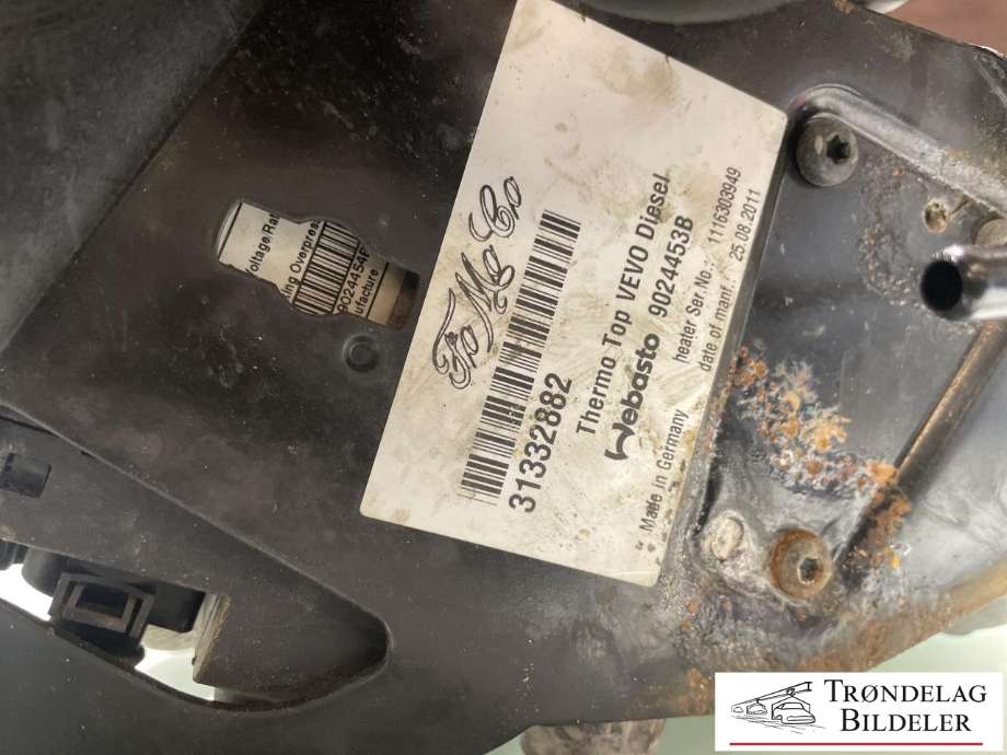 Dieselvarmer til Volvo V60 2010-2013 (Type I, Fase 1) (31497380|)
