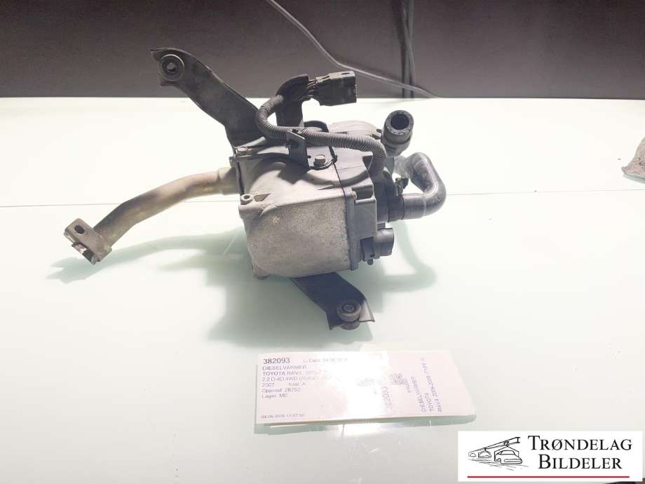 Dieselvarmer til Toyota RAV4 2006-2009 (Type III, Fase 1)  (871100D012|)