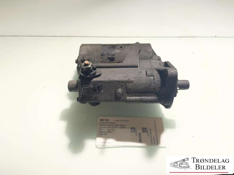 Starter diesel til Toyota Hiace, 2007-2012 (Fase 3)  (28100-30050|0986020591|28100-30051|28100-30080|28100-30081)