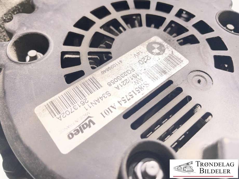 Dynamo diesel til BMW 5-Serie 2010-2017 (F10/F11) (F10/F11) (12 31 8 515 754|)