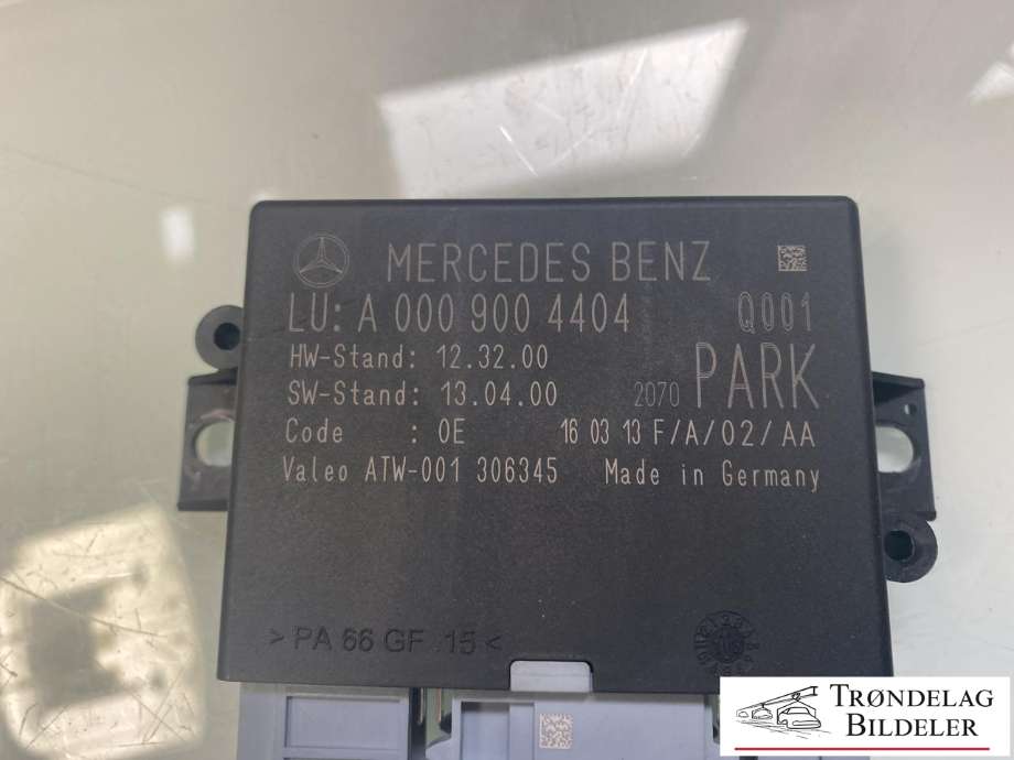 Styreenhet diverse til Mercedes E-Klasse 2013-2016 (Fase 2) (W212) (W212) (A 000 900 44 04|)