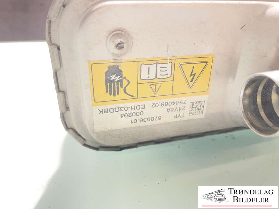 Varmeapparat PTC-heater til BMW 2-Serie, Active/Gran Tourer 2014-->> (F45/F46) (F45/F46) (64 12 9 873 686|)