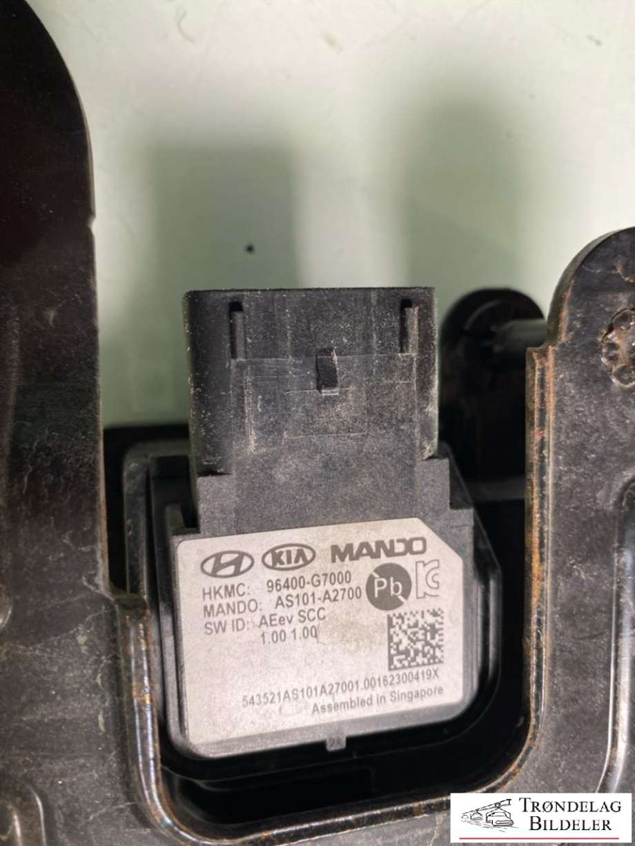 Sensor radar til Hyundai Ioniq Electric 2016-2019 (Fase 1)  (96400G7000|)