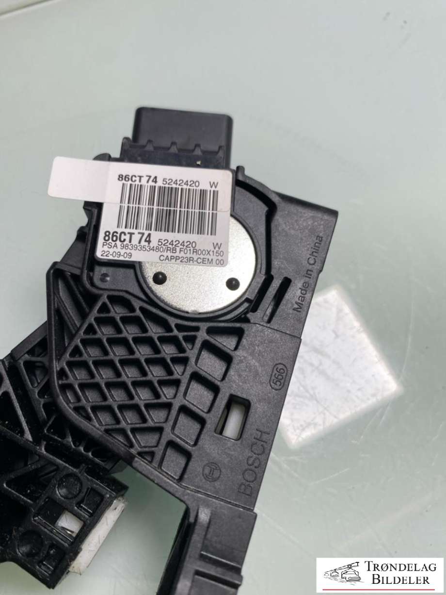 Pedal gass til Peugeot Expert 2016-->> (Type III)  (98 393 534 80|)