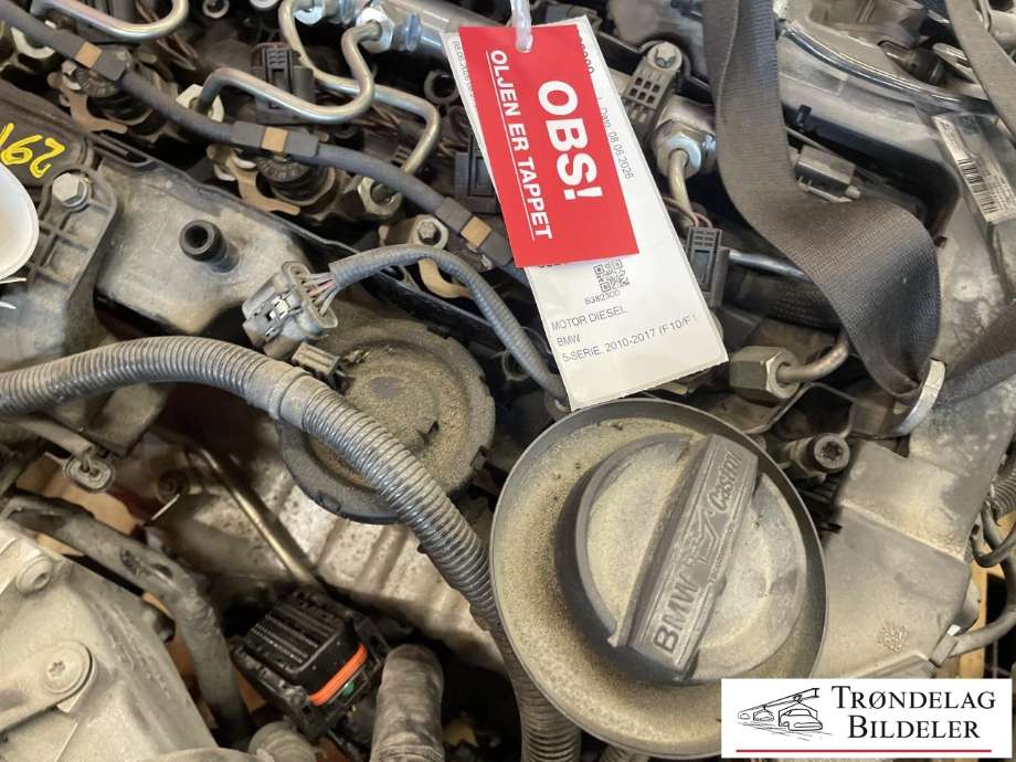 Motor diesel til BMW 5-Serie 2010-2017 (F10/F11) (F10/F11) (11 00 2 210 421|11 12 7 808 452|)