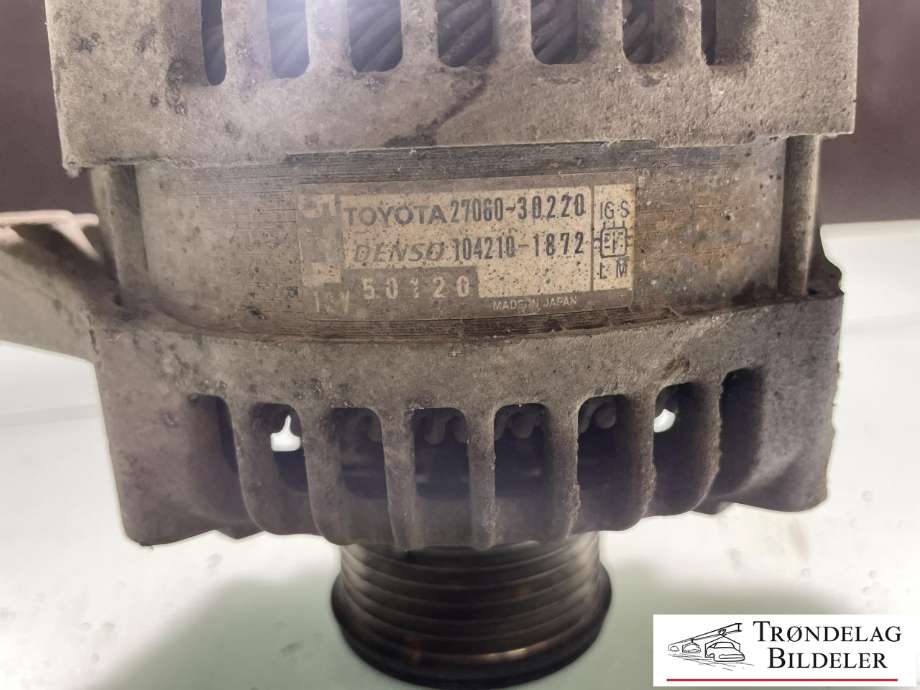 Dynamo diesel til Toyota Land Cruiser 150 2014-->> (Fase 2) (2706030220|)
