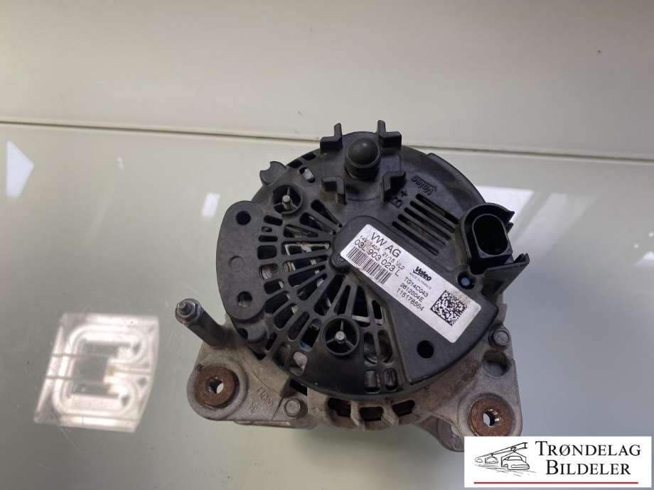 Dynamo diesel til VW Tiguan 2011-2016 (Type I, Fase 2)  (03L 903 023 K|03L 903 023 KX|04L 903 024 S|04L 903 024 SX|03G903016B|03G903016BX|03G903016E|03G903016EX|03H903023E|03H903023EX|03L903023L|03L903023LX|03G903016G|03G903016GX|)