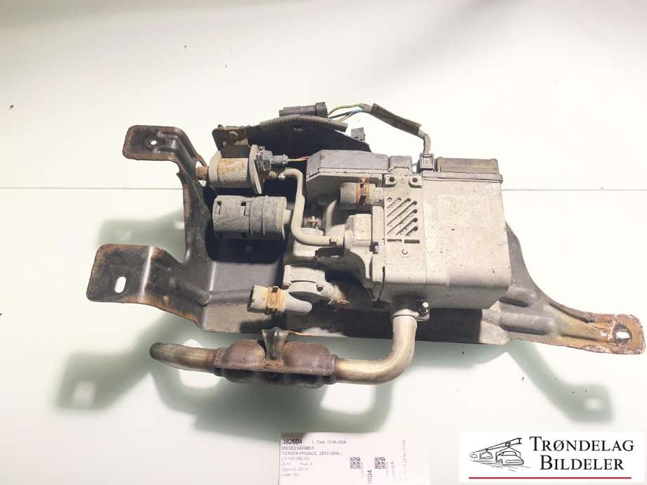 Dieselvarmer til Toyota Proace 2013-2016 (Type I)  