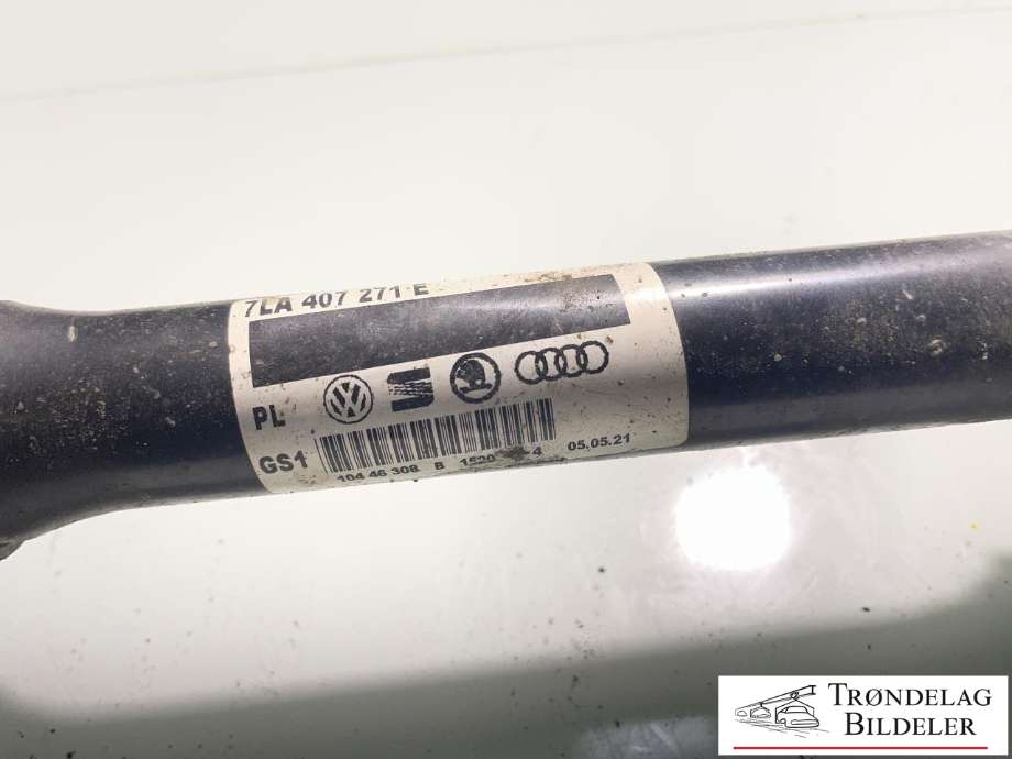 Drivaksel venstre foran, diesel/manuell til VW Golf VI 2008-2012  (1K0 407 271 HN|)