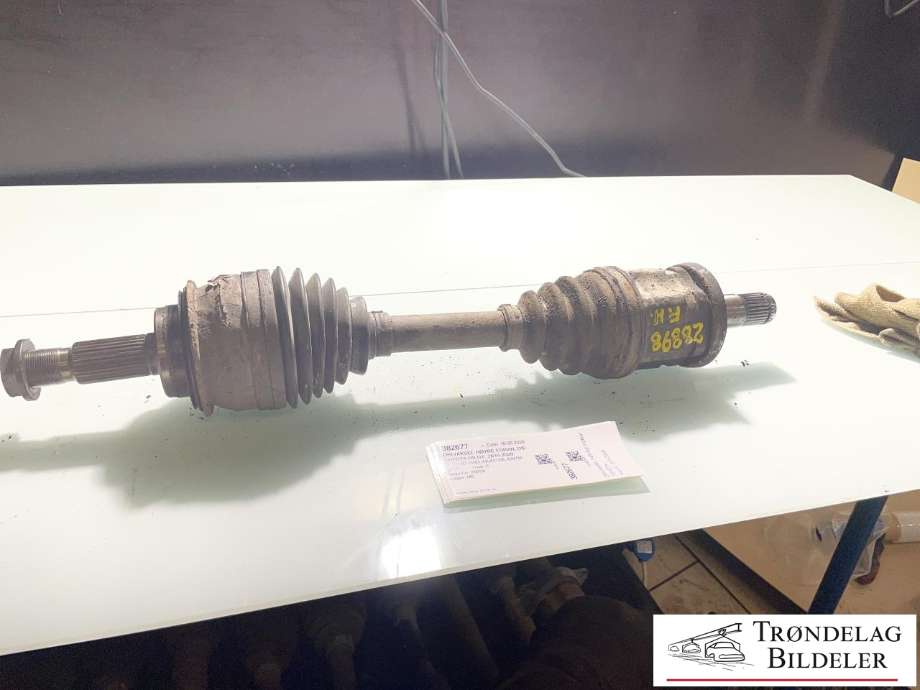 Drivaksel høyre foran, diesel/automat til Toyota Hilux, 2016-2020 (434300K080)