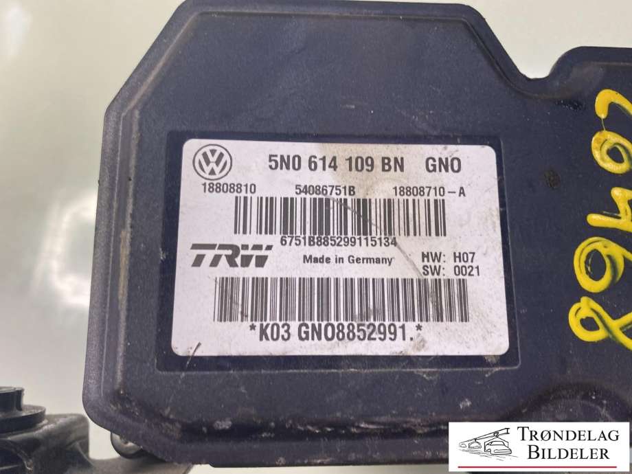 ABS sentral til VW Tiguan 2011-2016 (Type I, Fase 2)  (5N0 614 109 BN|)
