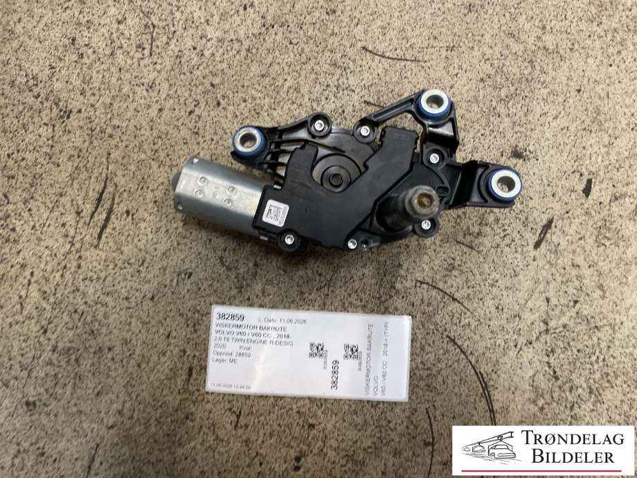 Viskermotor bakrute til Volvo V60 / V60 CC, 2018-->> (Type II)  (31693004)