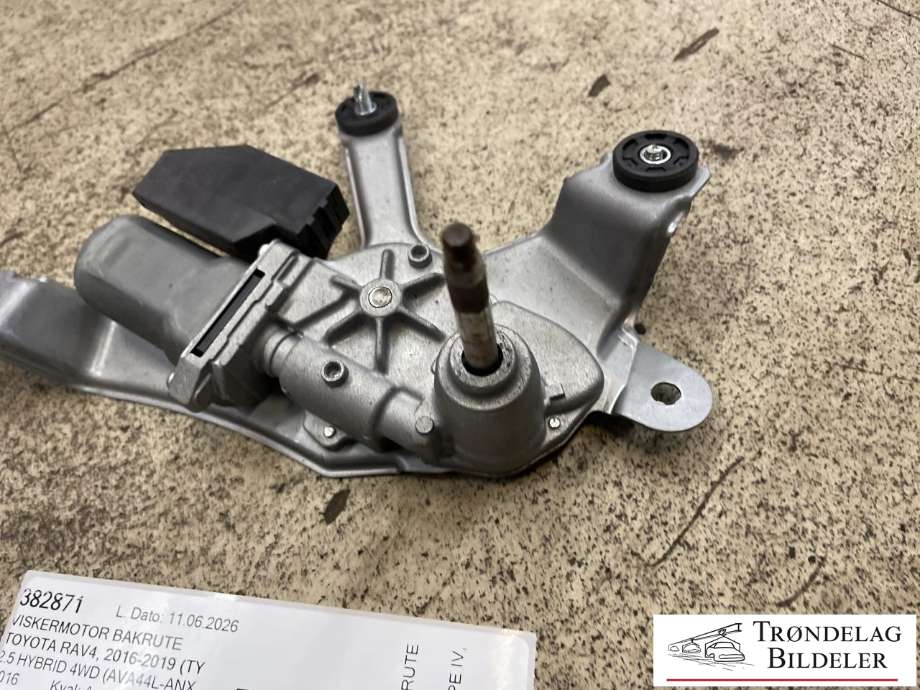 Viskermotor bakrute til Toyota RAV4 2016-2019 (Type IV, Fase 2)  (85130-42080|259600-2561|)