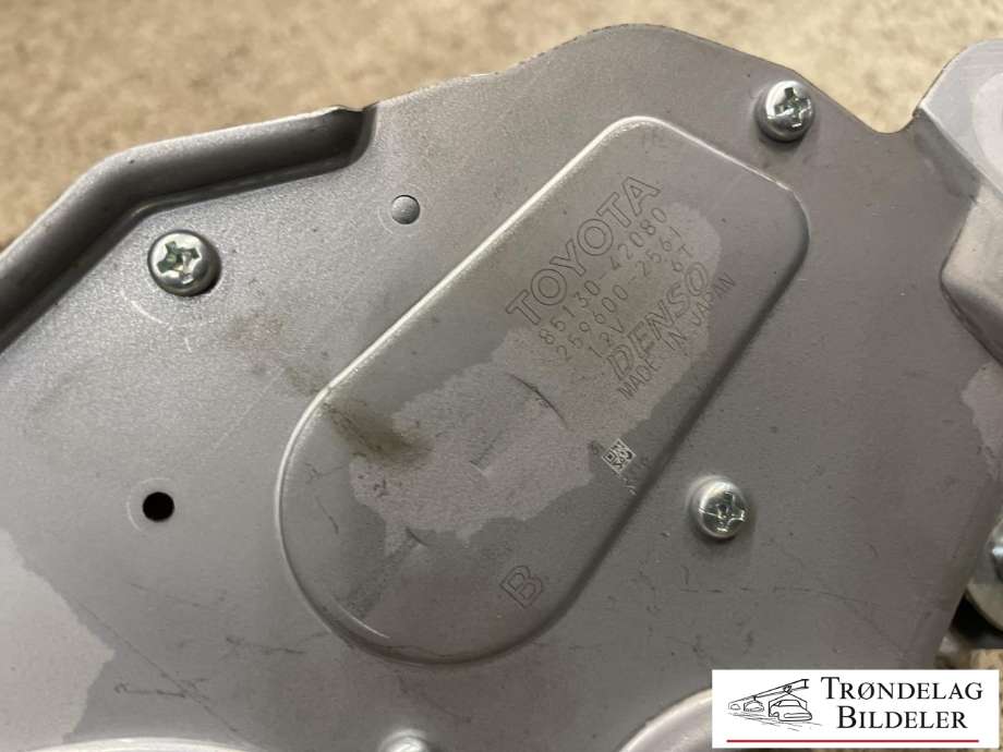 Viskermotor bakrute til Toyota RAV4 2016-2019 (Type IV, Fase 2)  (85130-42080|259600-2561|)