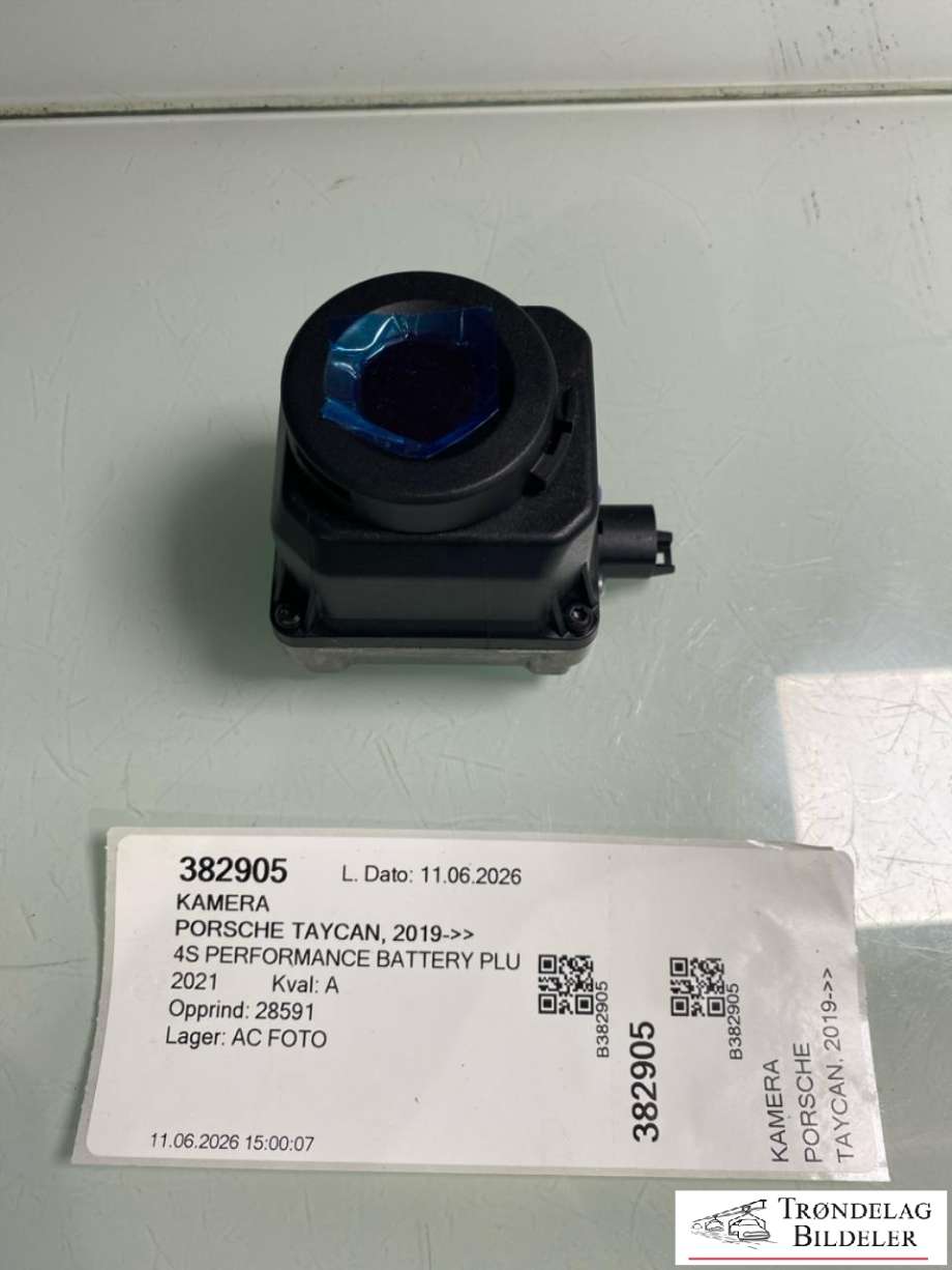 Kamera til Porsche Taycan, 2019-->>  (9A7 980 552 01)