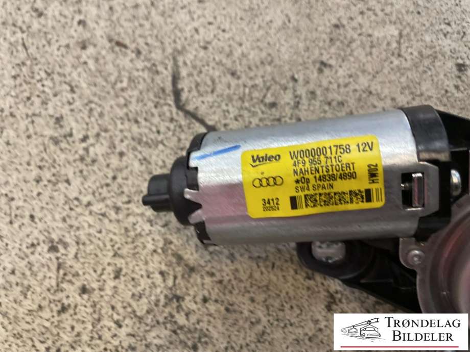 Viskermotor bakrute til Audi A4, Allroad 2009-2016 (Type I) (B8) (B8) (4F9955711C|4F9955711E|)