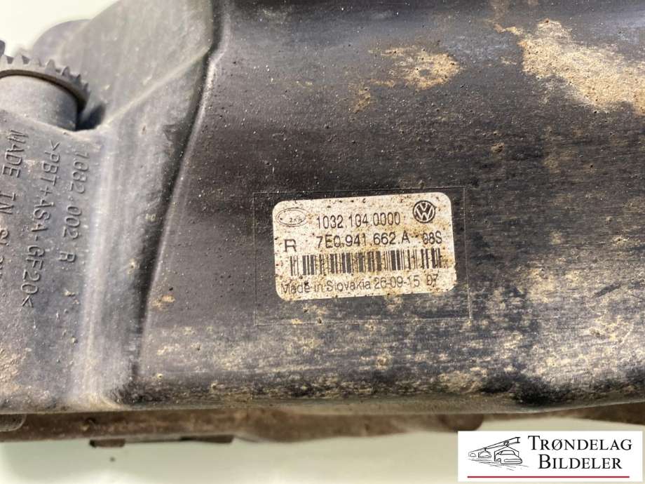 Tåkelykt høyre foran til VW Transporter / Caravelle 2015-2019 (T6) (T6) (7E0 941 662 B|)