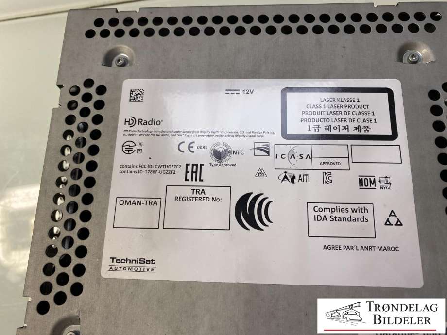Bilstereo til VW Transporter / Caravelle 2015-2019 (T6) (T6) (5K7 035 200 E|)