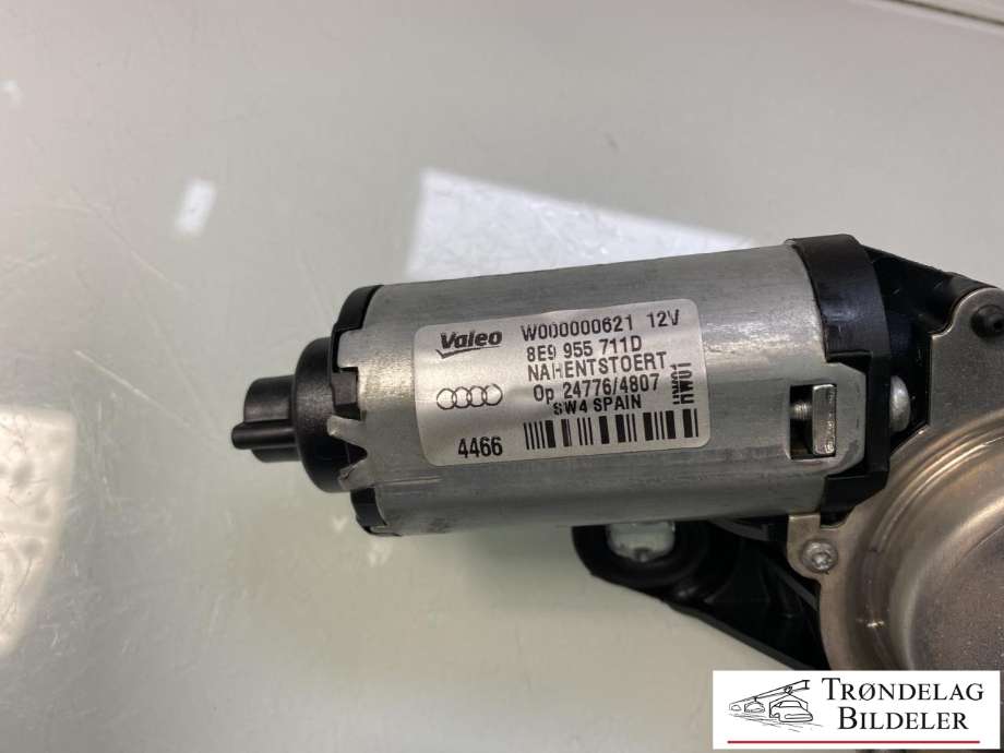Viskermotor bakrute til Audi Q7 2006-2010 (Type I, Fase 1)  (8R0955711C|8R0955711B|8E9955711E)