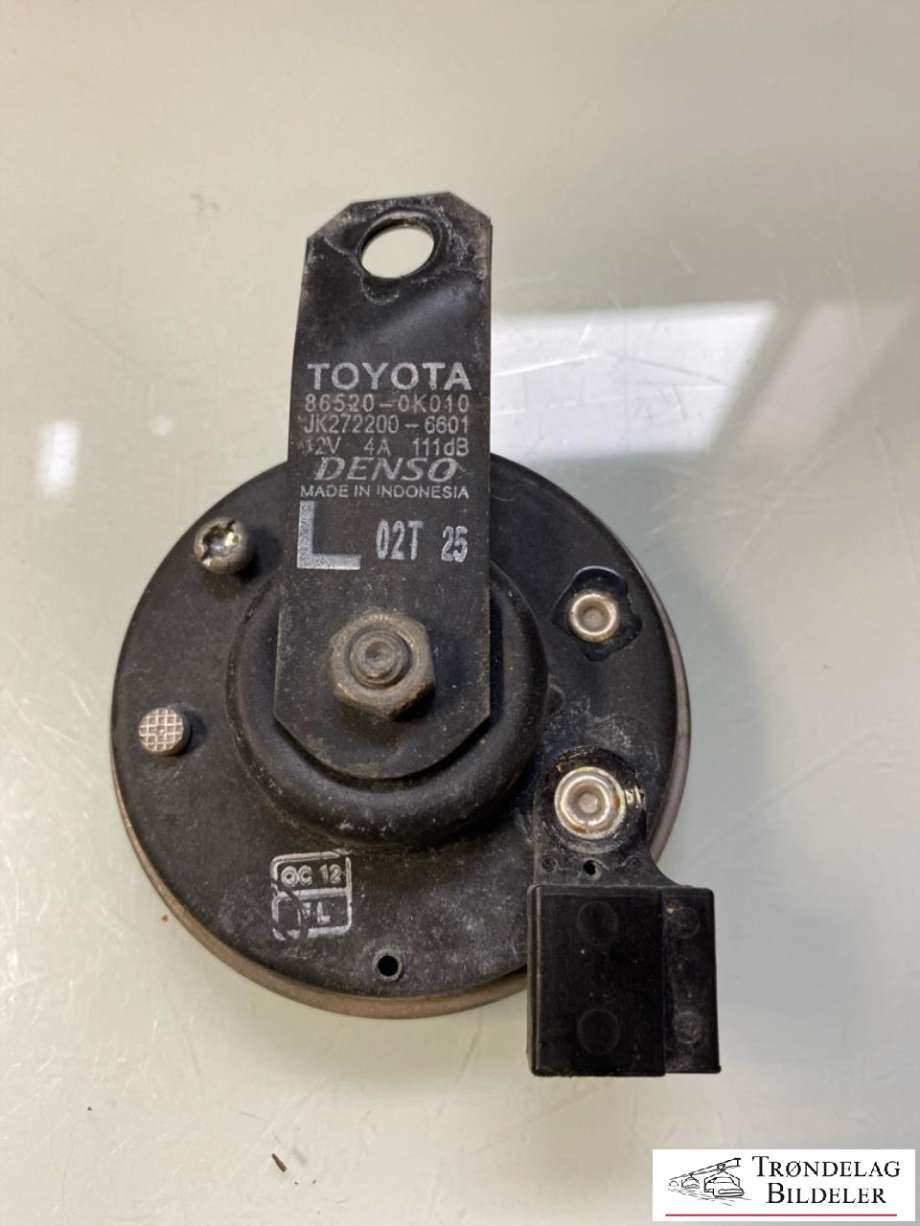 Horn/signalhorn til Toyota Hilux 2016-2020 (DENSO|865200K010|LAVTONE|)